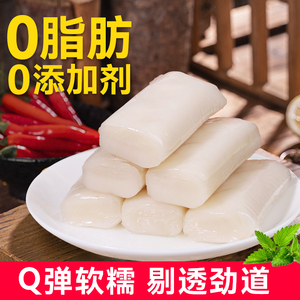 沐小米零脂年糕条炒脆片水磨年糕部队火锅切片烧烤年糕真空装食品
