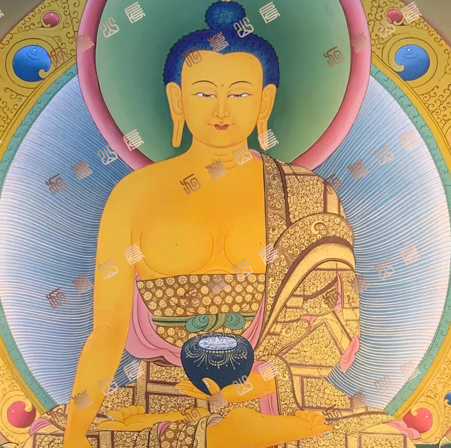 B27佛陀buddha唐卡绘画高清电子图片喷绘临摹素材