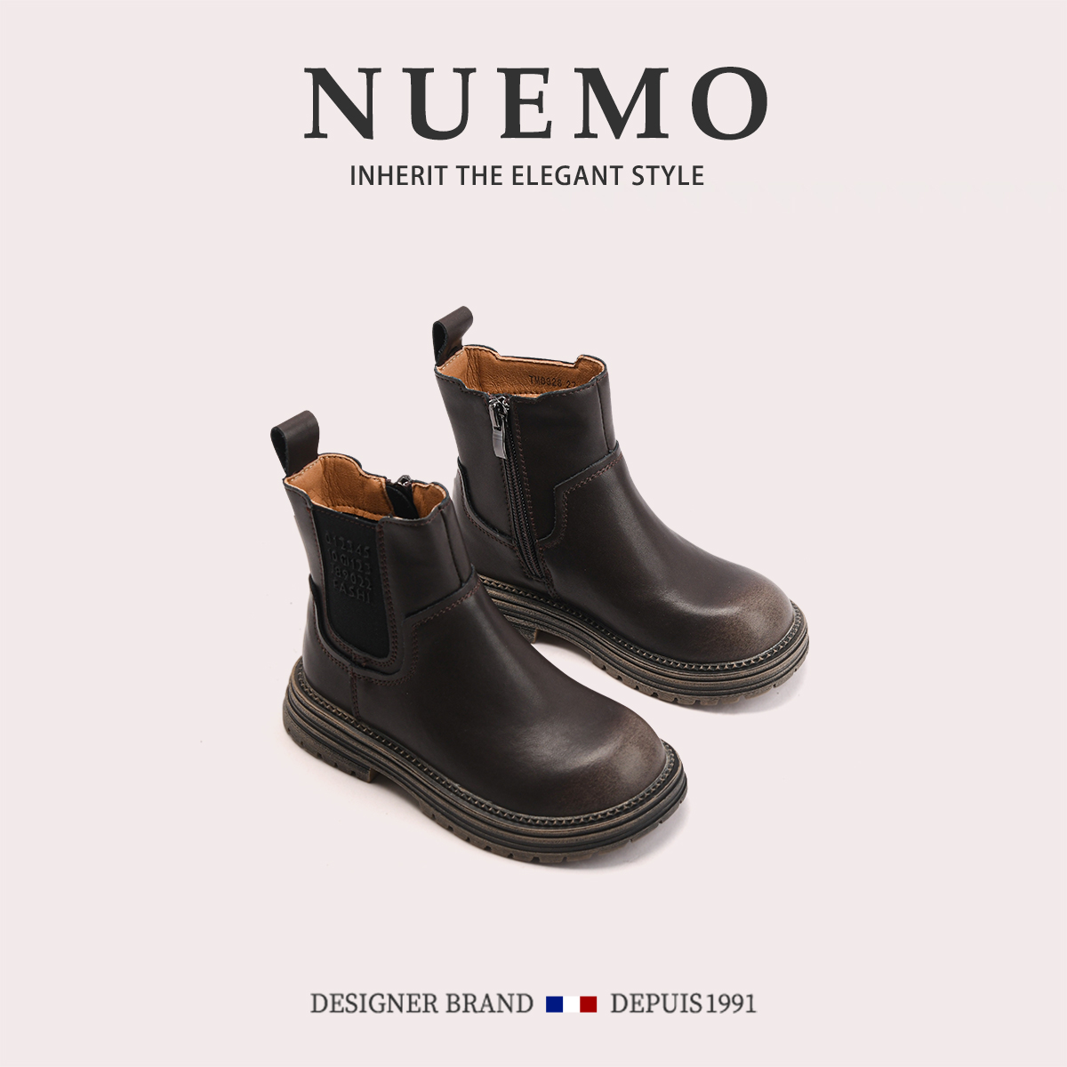 NUEMO童鞋~烟筒靴儿童冬季