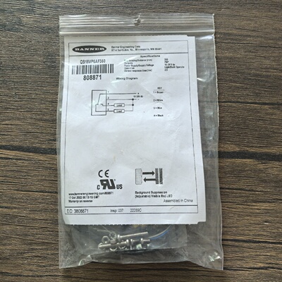 议价全新原装正品 邦纳 QS18VP6AF350 漫反射光电感测器 808871