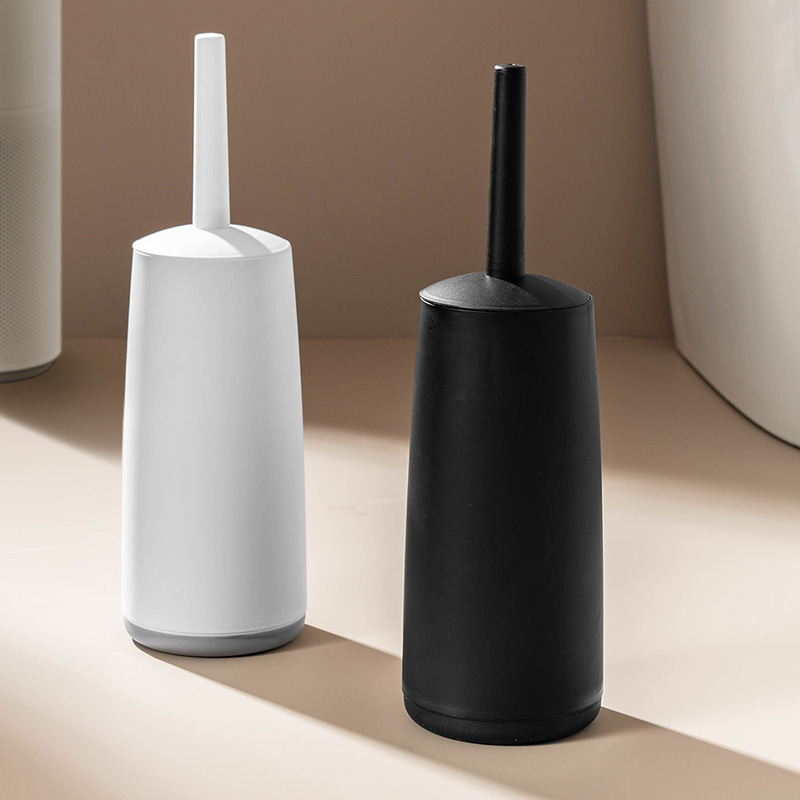 马桶刷家用厕所刷套装塑料清洁刷馬桶刷带底座洁厕刷简约卫生间刷