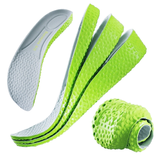 蕉垫 艾草内增高鞋垫BOOST爆米花男女增高垫全垫运动透气吸汗防臭