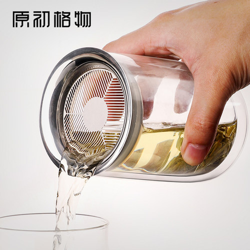 原初格物合一plus懒人泡茶神器玻璃茶水分离茶壶泡茶家用单壶高档 - 封面