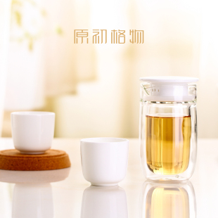 原初格物悦途旅行玻璃茶具高档高级便携套装2023新款一壶两杯二人