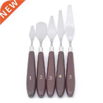 5pcs/set Pastry Spatula Baking Supplies Stainless Steel