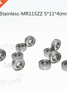 Stainless steel bearing 10PCS SMR115ZZ 5*11*4(mm) free shipp