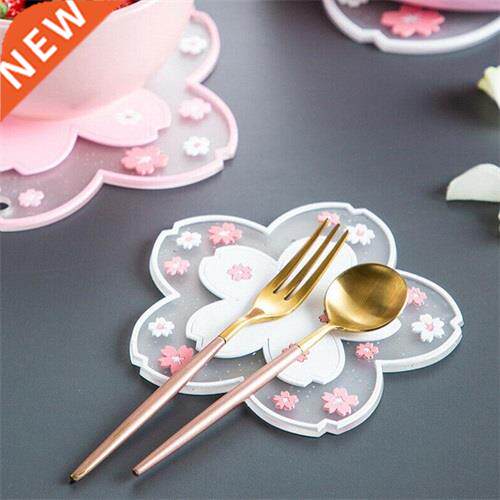 1pcs Blossom Heat Insulation Pad Dining Table Mat Anti-skid
