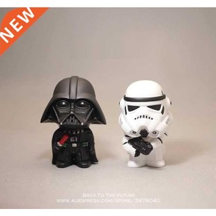 Star Wars 10cm Anime Figure doll Action Force Awakens Black