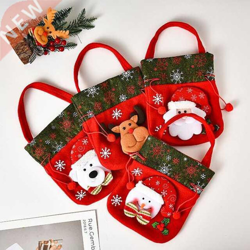 1PC Christmas Tree Christmas Gift Bags Santa Claus Gift Bags