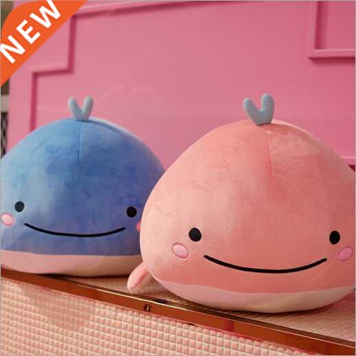 15CM Cute Down cotton whale plush toy super soft dolphin pil