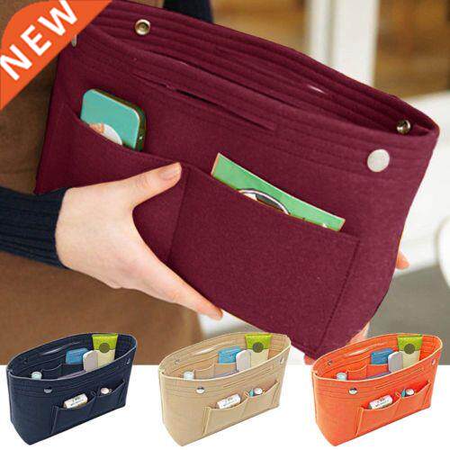 Eco-Friendly Women Portable Felt Fabric Purse Handbag