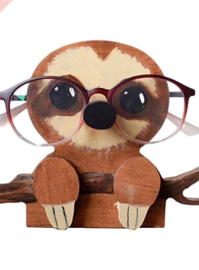 Animal Glasses Rack Hand Wood Eyeglasses Spectacle