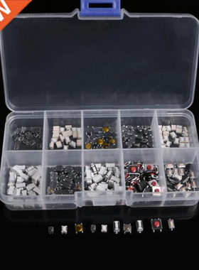 250 Pcs 10 Types Tactile Push Button Touch Switch Remote Key