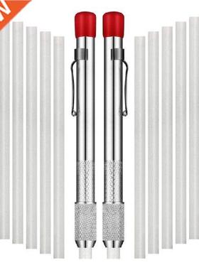 Round Soapstone Holder Set with 12 Soapstone Pen Refills