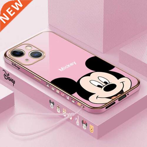 Mickey Cartoon Phone Cases For iPhone 13 12 11 Pro Max Mini