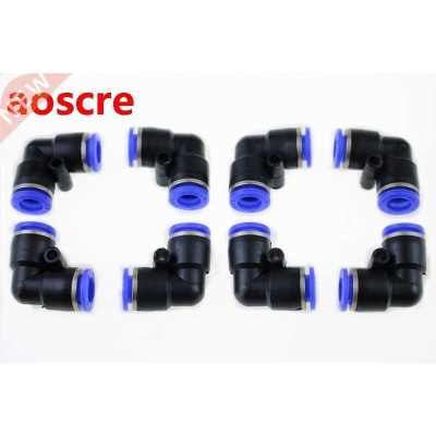 PV-06 touch plastic pneumatic hose L type air elbow fitting