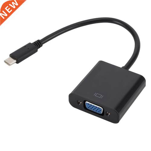 #25 USB3.1 Type C to VGA Adapter Cable USB C Male To VGA Fe