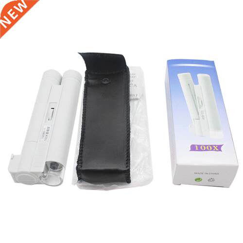 100X Multifunction Zoom Lens With LED Lighted Pockets Jewell