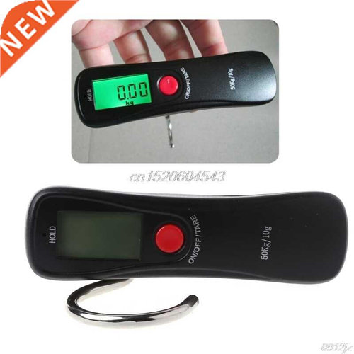 Portable Scale 50kg/10g Electronic Digital Weight Meter LCD