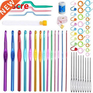 59PCS Crochet Needle Accessories Kit Include Aluminum Croche