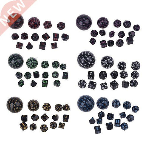 OOTDTY 15PCS Multiple Sides Combinations Dice Spherical