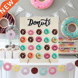 Donut Doughnut Wall Stand Party Sweets Can Cart Wedding