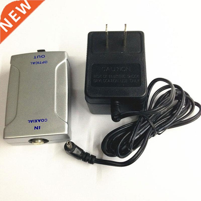Coax Coaxial to Optical TOS SPDIF TOSlink Converter Coaxial