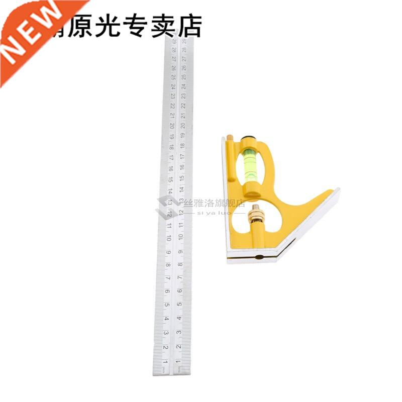 1pc Measuring Tool 300mm Combination Square Angle Ruler With