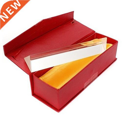 15cmx3cm Rainbow Optical Glass Triple Triangular Prism Physi