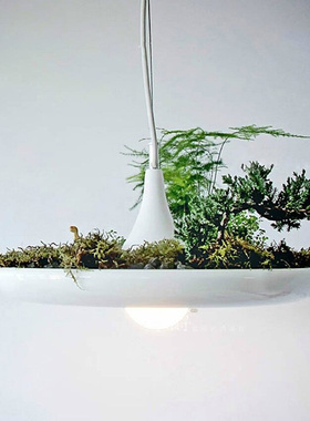 Dia 40cm plant pot Art deco chandelier alunum aolly black wh