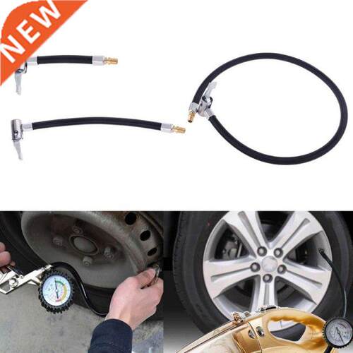 Car Tire Air Inflator Extension Hose Adapter Locking Air Chu