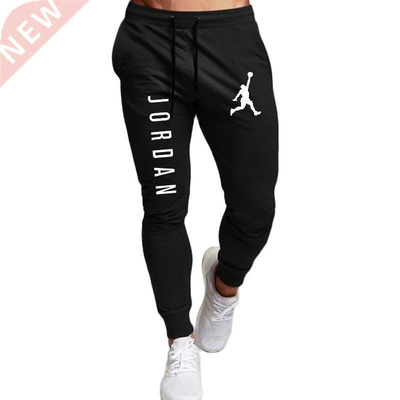 2020 Casual Pants Men Joggers Sweatpants Solid Color Trouser