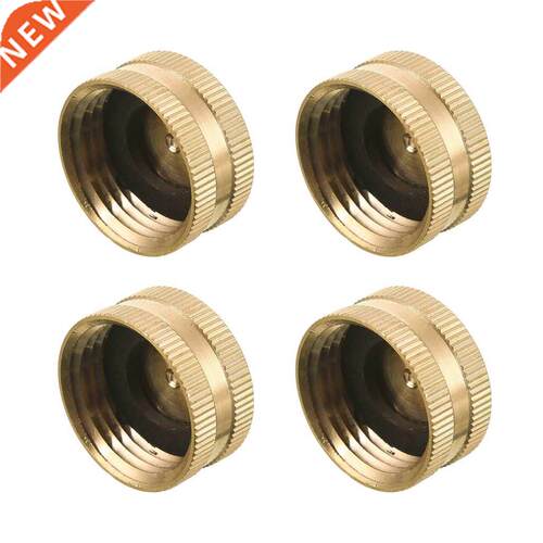 4x Brass Tap Connector 3/4