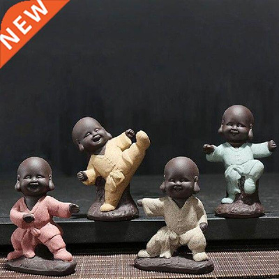 Ceramic Crafts Monk Figurine Buddha Statue Decoration
