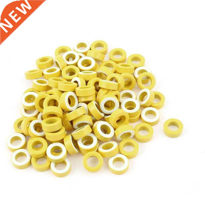 100x DPTK5026 Iron Power Core Toroidal Ferrite Rings Yellow