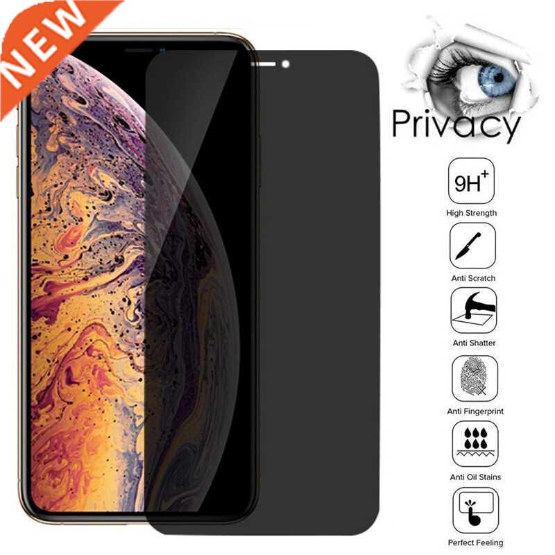 Anti Spy Tempered Glass For iPhone 13 12 mini 11 Pro XS Max