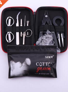 XFKM Mini Tool Kit Bag ceramics Tweezers Pliers Wire Band cl