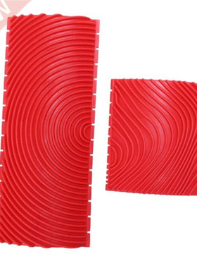 2pcs Wood Graining Grain Rubber Patin Painting Effects  W