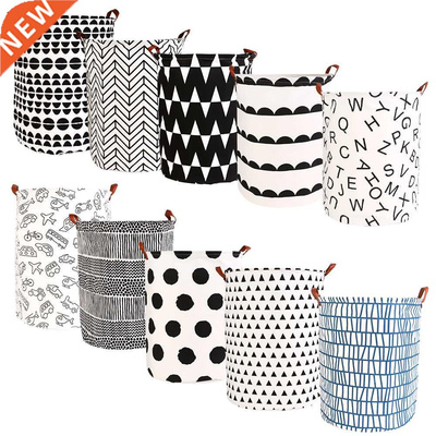 Foldable Linen Laundry Basket Large Capacity Laundry Hamper