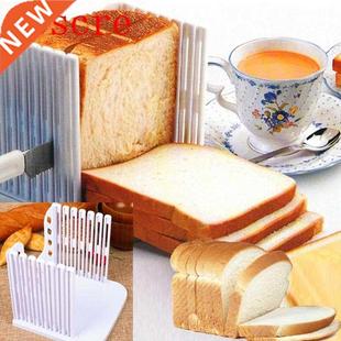 Bread Slicer Cutting Guide Tools Plastic Splicing Toast Loaf