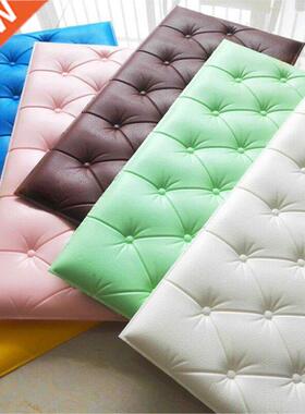 1 Pcs Self-adhesive  3D Wallpaper PE Foam Wall Sticker Pa