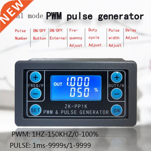 PWM Pulse Generator Frequency Duty Cycle Adjustable Module S