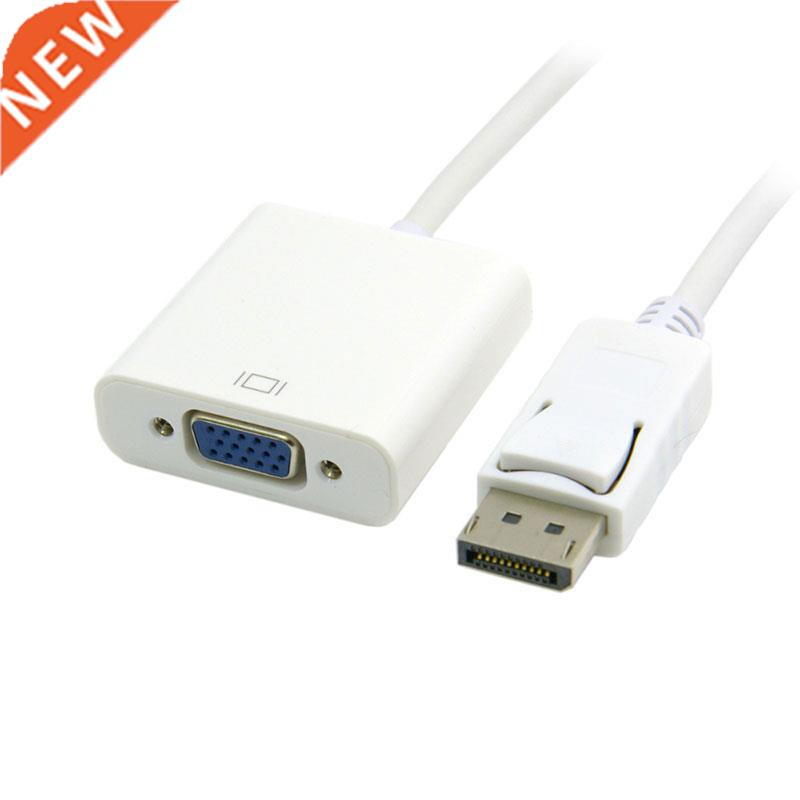 The New DP DisplayPort Display Port Source to VGA Female Sin