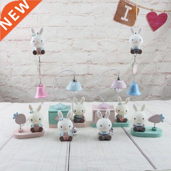 1PC Resin Cake Decative Home Decoration Accessories Rabbit