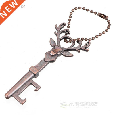 Retro Beer Bottle Opener Key Bronze and Copper Color Zinc Al