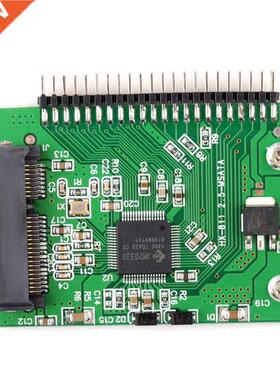 Hot Sell MSATA SSD 55mmx40mm SSD to 2.5 44PIN IDE HDD Adapte