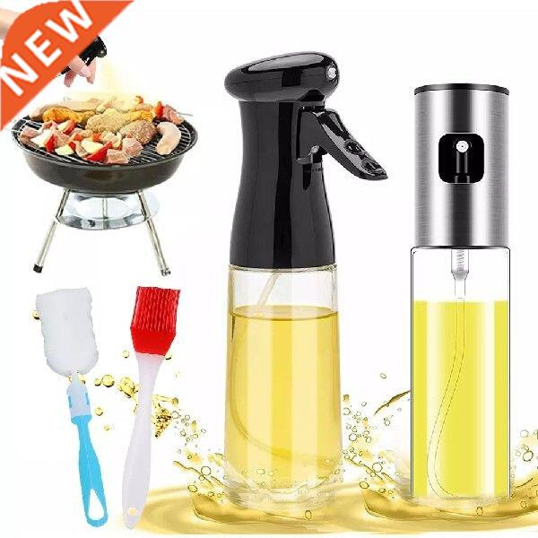 Kitchen Oil Bottle Spray Dispenser BBQ Cooking Olive Oil