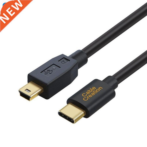 Mini USB to USB C Cable, USB Type C to Mini B Cord, Compati