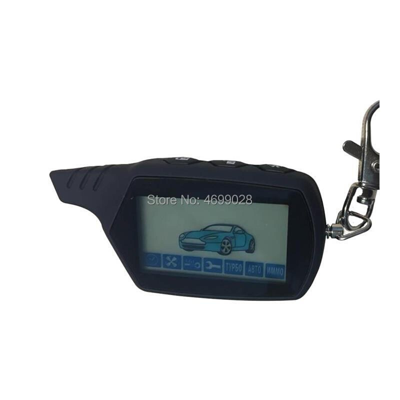 Cheap 10 PCS/Lot A91 keychain 2-way LCD Remote Control Key F