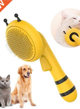 Bee-Shape Slicker Brush Grooming Brush For Dogs Cats